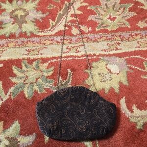 Vintage HL Harry Levine Elegant Paisley Clutch